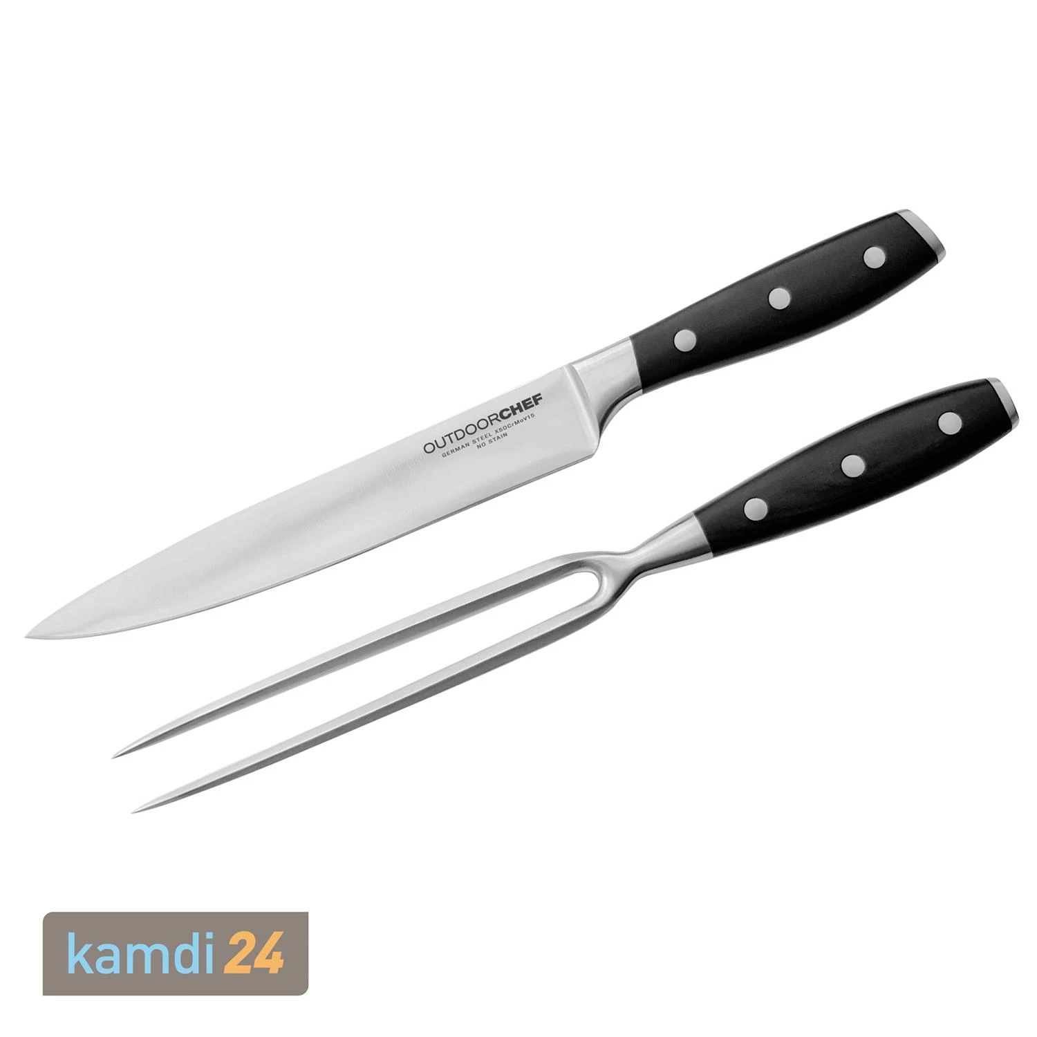 Outdoorchef Tranchierbesteck Premium 2-tlg. 3 Outdoorchef Tranchierbesteck Premium 2-tlg.