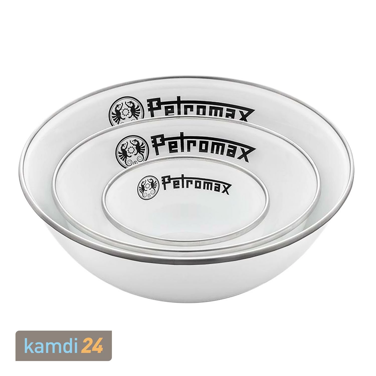 Petromax Emaille-Schalen Weiß 2er-Set 500 Ml 13 Petromax Emaille-Schalen Weiß 2er-Set 500 Ml – Bild 11