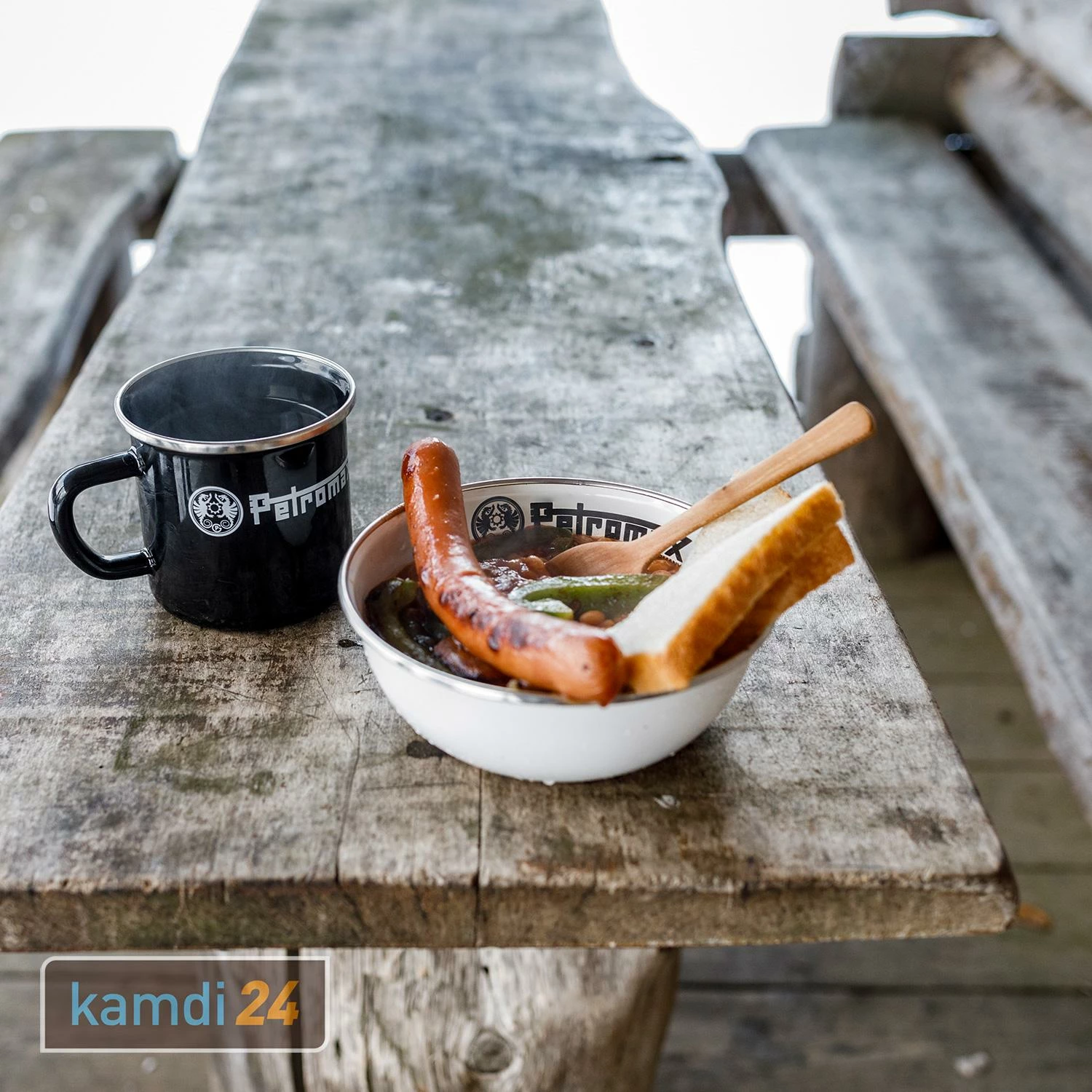 Petromax Emaille-Schalen Weiß 2er-Set 500 Ml 10 Petromax Emaille-Schalen Weiß 2er-Set 500 Ml – Bild 8