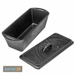 Petromax Kastenform K4 Inkl. Deckel Geschenkset Mit Holzspachtel Und Ankerkraut Gewürzen -Outdoorchef-ausverkauf petromax kastenform k4 mit deckel geschenkset 21859 m 2