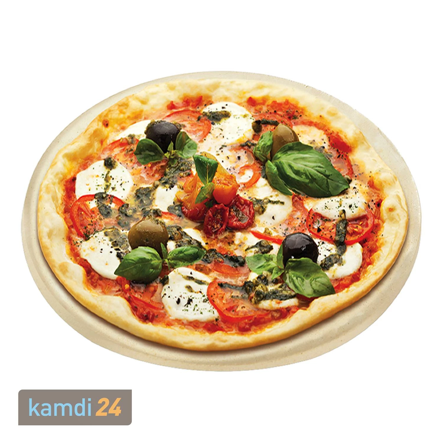 Primo Pizza Stein Natur 39 Cm Für Oval 400 XL, 300 Large Und Kamado 4 Primo Pizza Stein Natur 39 Cm Für Oval 400 XL, 300 Large Und Kamado – Bild 2