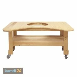 Primo Zypressenholz-Tisch Für Kamado Round