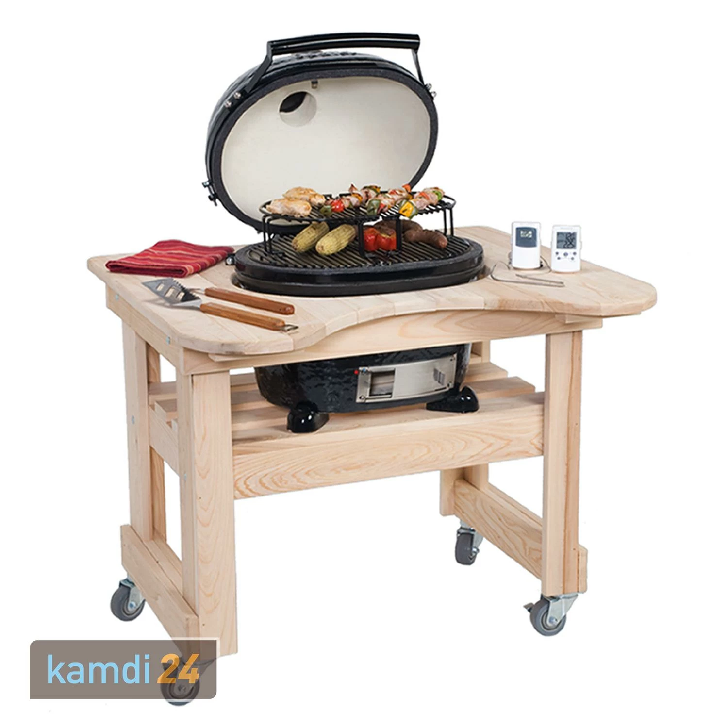 Primo Zypressenholz-Tisch Für Oval 200 Junior 3 Primo Zypressenholz-Tisch Für Oval 200 Junior