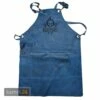 Rock'n'Rubs Grillschürze Leder Blau 1 Rock'n'Rubs Grillschürze Leder Blau -Outdoorchef-ausverkauf rocknrubs grillschuerze leder blau