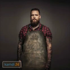 Rock'n'Rubs Grillschürze Leder Cognac Crunch -Outdoorchef-ausverkauf rocknrubs grillschuerze leder cognac crunch 23889 m 4