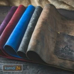 Rock'n'Rubs Tisch-Set Aus Leder Rot -Outdoorchef-ausverkauf rocknrubs tisch set aus leder rot 23968 m 4