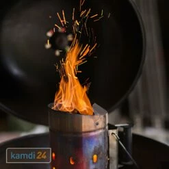 Rösle RÖSLE Anzündkamin Edelstahl + TOM COCO Grill-Kokoskohlebriketts 2er-Pack (6 Kg) -Outdoorchef-ausverkauf roesle anzuendkamin edelstahl tom coco grill kokoskohlebriketts 2er pack 6 kg 14817 m 4