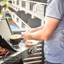 Rösle RÖSLE BBQ-Station Videro G2-S Vario+ Gasgrill Schwarz Aktuelles Modell -Outdoorchef-ausverkauf roesle bbq station videro g2 s vario gasgrill schwarz aktuelles modell m 8