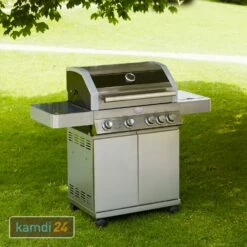 Rösle RÖSLE BBQ-Station Videro G4 Gasgrill Edelstahl Aktuelles Modell -Outdoorchef-ausverkauf roesle bbq station videro g4 gasgrill edelstahl 9193 m 6