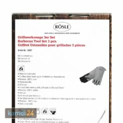 Rösle RÖSLE Grillwerkzeuge 3er Set -Outdoorchef-ausverkauf roesle grillwerkzeuge 3er set 10406 m 6