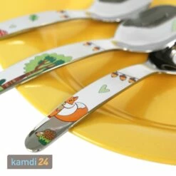 Rösle RÖSLE Kinderbesteck Waldfreunde Set 4-tlg. -Outdoorchef-ausverkauf roesle kinderbesteck waldfreunde set 4 tlg 20088 m 5