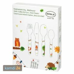 Rösle RÖSLE Kinderbesteck Waldfreunde Set 4-tlg. -Outdoorchef-ausverkauf roesle kinderbesteck waldfreunde set 4 tlg 20088 m 9