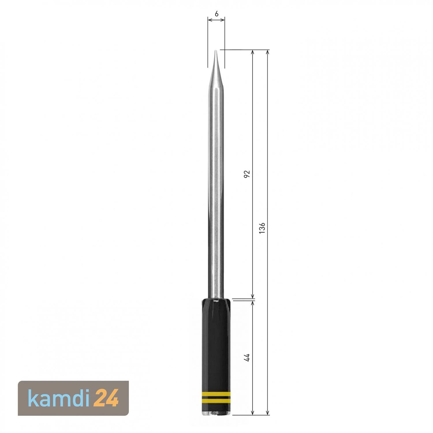 The MeatStick Einzelstick Temperaturfühler Gelb 4 The MeatStick Einzelstick Temperaturfühler Gelb – Bild 2