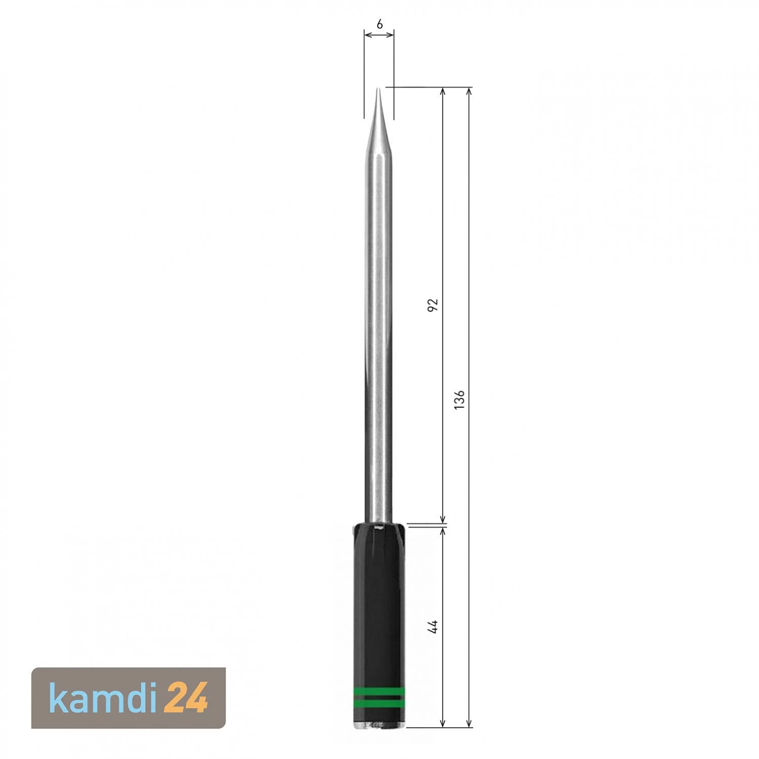 The MeatStick Einzelstick Temperaturfühler Grün 4 The MeatStick Einzelstick Temperaturfühler Grün – Bild 2