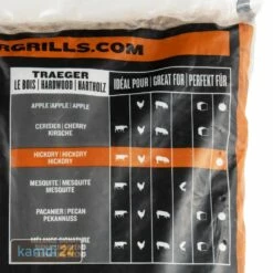Traeger Hartholzpellets Hickory 9 Kg -Outdoorchef-ausverkauf traeger hartholzpellets hickory 9 kg 22808 m 3