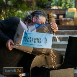 Traeger Hartholzpellets Meat Church Blend 8 Kg -Outdoorchef-ausverkauf traeger hartholzpellets meat church blend 8 kg m 9