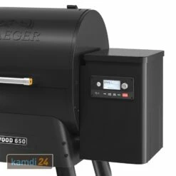 Traeger IRONWOOD 650 Pellet Grill Schwarz Inkl. Abdeckhaube, Ablaufblech-Schutzfolie + Hartholz Pellets Cherry 9 Kg -Outdoorchef-ausverkauf traeger ironwood 650 pellet grill schwarz inkl abdeckhaube ablaufblech schutzfolie hartholz pellets cherry 9 kg 21320 m 3
