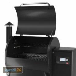 Traeger PRO D2 575 Pellet Grill Schwarz Inkl. Abdeckhaube, Ablaufblech-Schutzfolie + Hartholz Pellets Cherry 9 Kg -Outdoorchef-ausverkauf traeger pro d2 575 pellet grill schwarz inkl abdeckhaube ablaufblech schutzfolie hartholz pellets cherry 9 kg 21327 m 4
