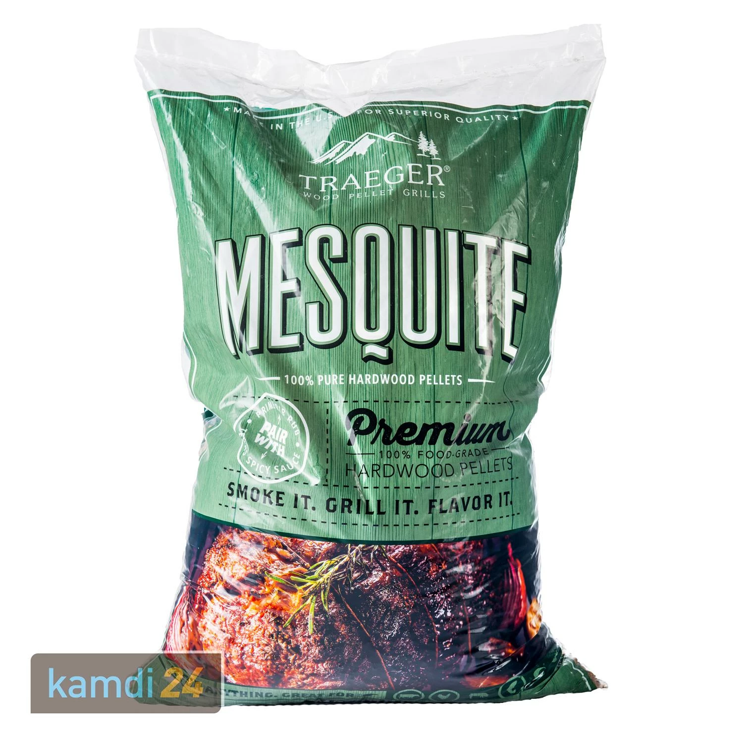 Traeger Smokey Pellets Mesquite 9 Kg 3 Traeger Smokey Pellets Mesquite 9 Kg