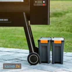 Traeger Staydry Holzpellet-Behälter Mit Deckel -Outdoorchef-ausverkauf traeger staydry holzpellet behaelter mit deckel 22799 m 9