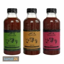 Traeger TIMBERLINE 1300 Pelletgrill Inkl. Abdeckhaube, Schutzfolie + BBQ Soße 3er-Set (Sweet & Heat, Traeger'Que, Sugar Lips) -Outdoorchef-ausverkauf traeger timberline 1300 pelletgrill inkl abdeckhaube schutzfolie bbq sosse 3er set sweet heat traegerque sugar lips m 10