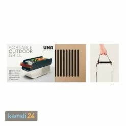 UNA Holzkohlegrill Cremeweiß -Outdoorchef-ausverkauf una holzkohlegrill cremeweiss 12947 m 5