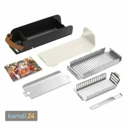 UNA Holzkohlegrill Cremeweiß Geschenkset Mit Grillwein Weiß Und Rot Und Ankerkraut Gewürzmischung Weihnachtspups -Outdoorchef-ausverkauf una holzkohlegrill cremeweiss geschenkset mit grillwein weiss und rot und ankerkraut gewuerzmischung weihnachtspups 21884 m 3