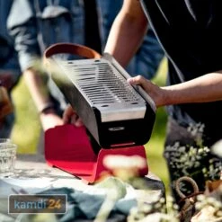 UNA Holzkohlegrill Erdbeerrot 22 UNA Holzkohlegrill Erdbeerrot -Outdoorchef-ausverkauf una holzkohlegrill erdbeerrot 12943 m 9