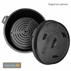 Valhal Outdoor Dutch Oven 6,1 L -Outdoorchef-ausverkauf valhal outdoor dutch oven 61 l 20827 m 10