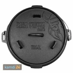 Valhal Outdoor Dutch Oven 6,1 L -Outdoorchef-ausverkauf valhal outdoor dutch oven 61 l 20827 m 2