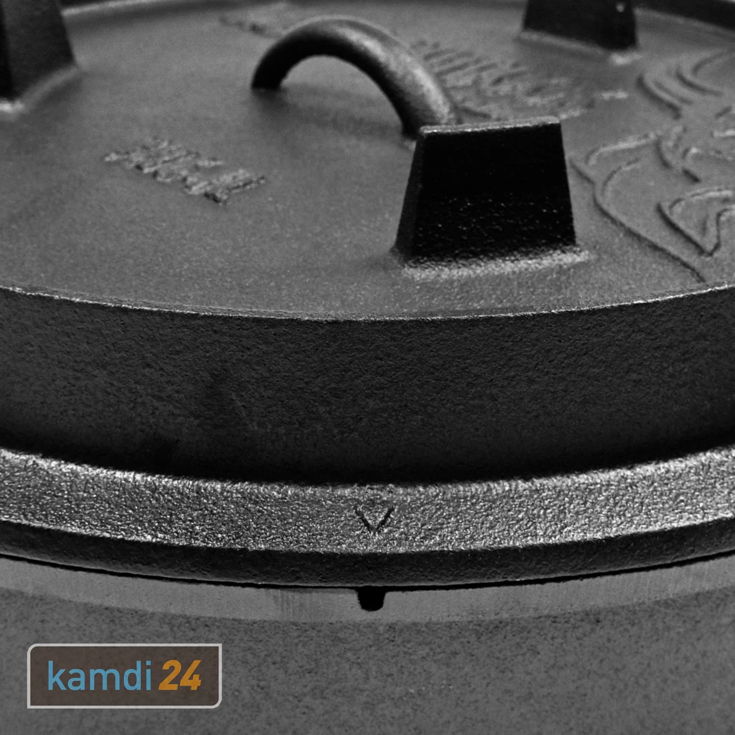 Valhal Outdoor Dutch Oven 6,1 L Mit Füßen 7 Valhal Outdoor Dutch Oven 6,1 L Mit Füßen – Bild 5