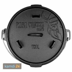 Valhal Outdoor Dutch Oven 8 L Set Inkl. Holzkiste Zur Aufbewahrung Und Deckelheber -Outdoorchef-ausverkauf valhal outdoor dutch oven 8 l set inkl holzkiste zur aufbewahrung und deckelheber m 4