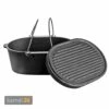 Valhal Outdoor Dutch Oven 9 L, Oval -Outdoorchef-ausverkauf valhal outdoor dutch oven 9 l oval