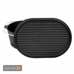 Valhal Outdoor Dutch Oven 9 L, Oval -Outdoorchef-ausverkauf valhal outdoor dutch oven 9 l oval 20830 m 2