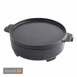 Weber CRAFTED 2-in-1 Dutch Oven 6,8 L Mit Pfanne
