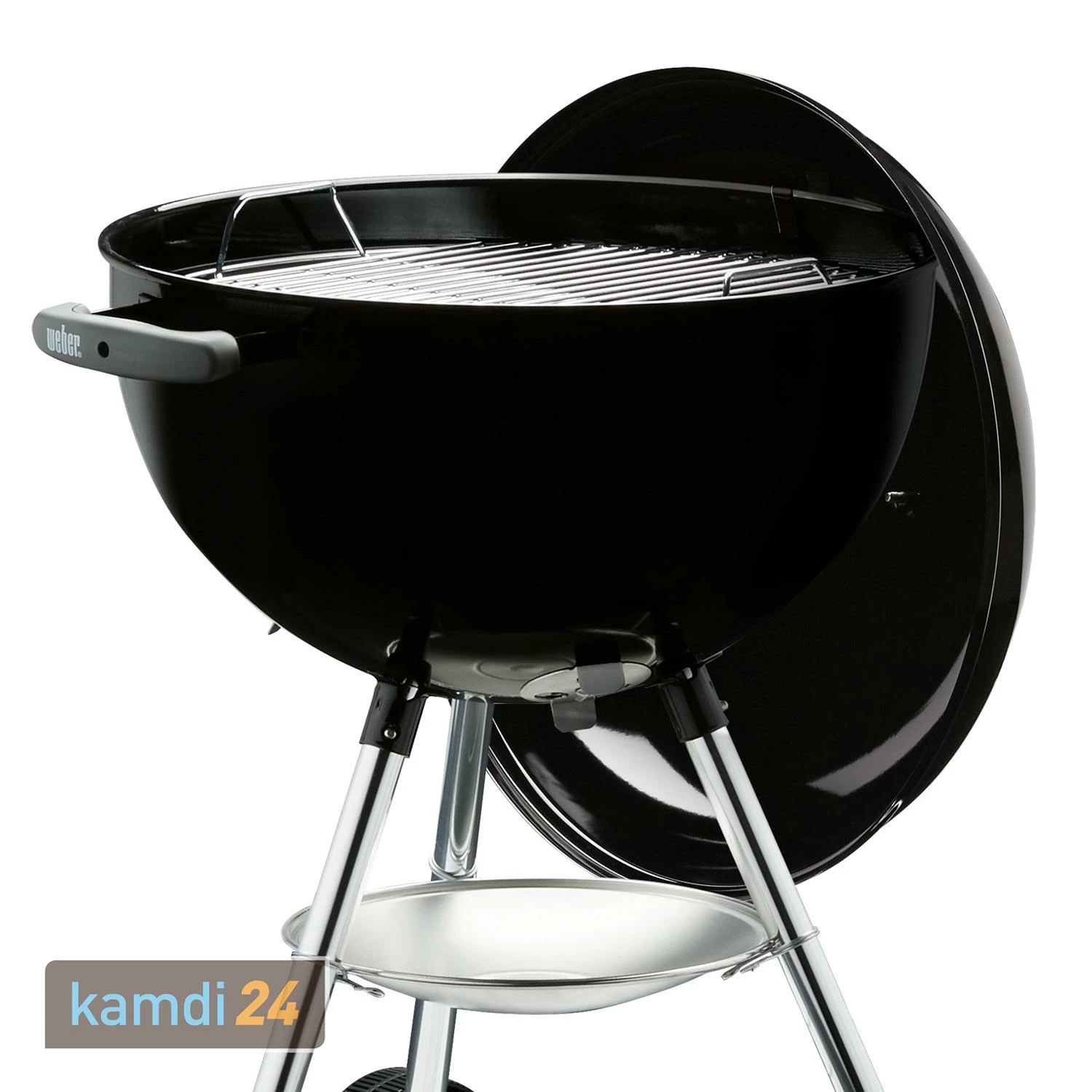 Weber Bar-B-Kettle Holzkohlegrill 47 Cm Black 8 Weber Bar-B-Kettle Holzkohlegrill 47 Cm Black – Bild 6