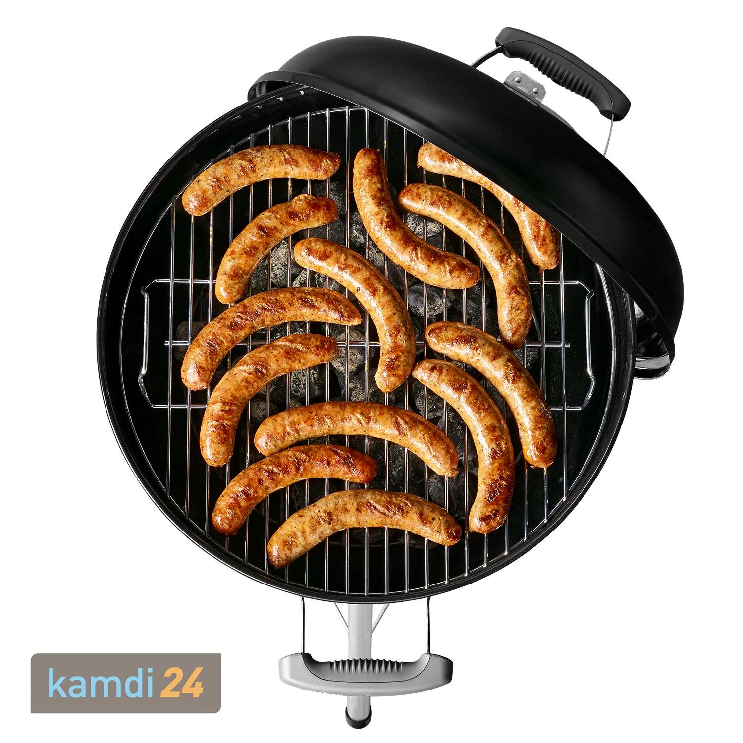 Weber Bar-B-Kettle Holzkohlegrill 47 Cm Black 12 Weber Bar-B-Kettle Holzkohlegrill 47 Cm Black – Bild 10