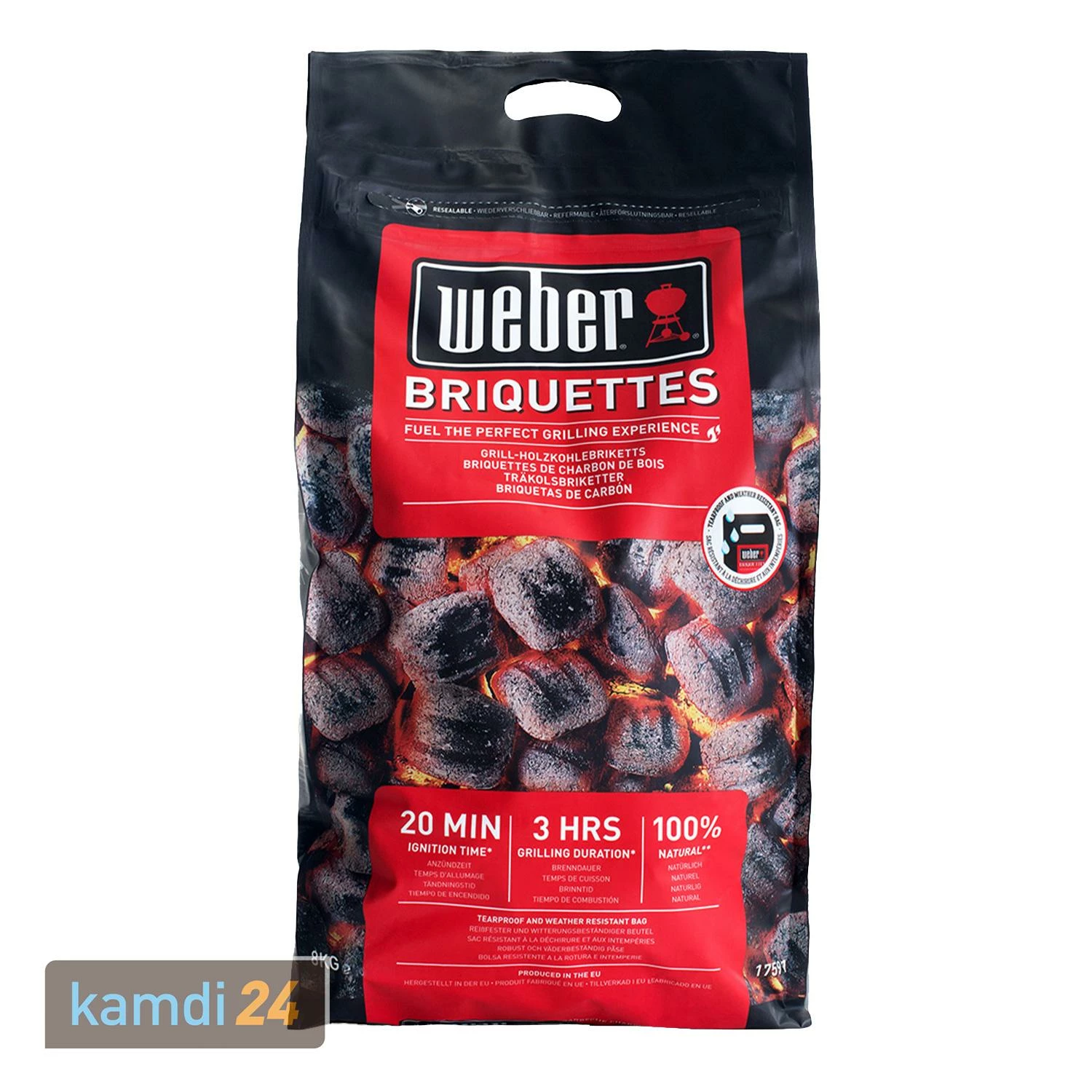 Weber Briketts 8 Kg 3 Weber Briketts 8 Kg