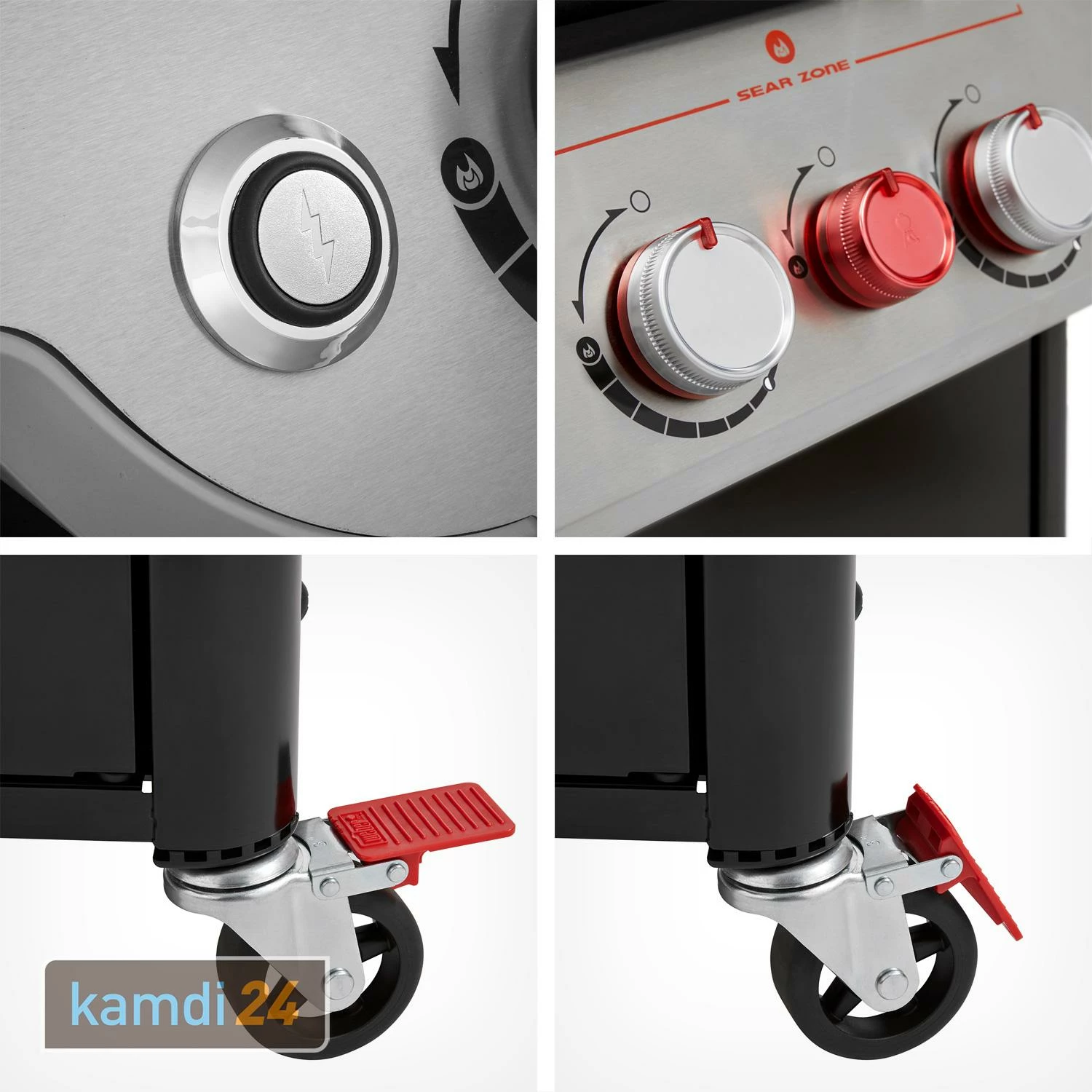 Weber Genesis E-335 Gas-Grillstation Schwarz 11 Weber Genesis E-335 Gas-Grillstation Schwarz – Bild 9