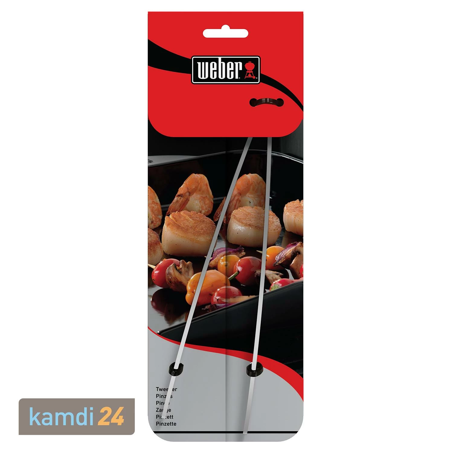 Weber Grillpinzette 4 Weber Grillpinzette – Bild 2