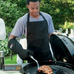 Weber Grillschürze Schwarz -Outdoorchef-ausverkauf weber grillschuerze schwarz 25733 m 1