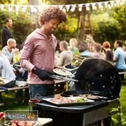 Weber Performer Deluxe GBS Holzkohlegrill 57 Cm Black -Outdoorchef-ausverkauf weber performer deluxe gbs holzkohlegrill 57 cm black 25518 m 10