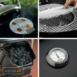 Weber Performer Deluxe GBS Holzkohlegrill 57 Cm Black -Outdoorchef-ausverkauf weber performer deluxe gbs holzkohlegrill 57 cm black 25518 m 4