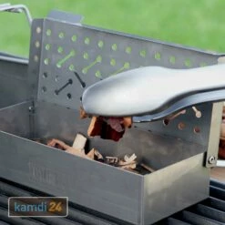 Weber Räucherbox Edelstahl Für Gasgrills Ab Q 200/2000 -Outdoorchef-ausverkauf weber raeucherbox edelstahl fuer gasgrills ab q 200 2000 25872 m 4