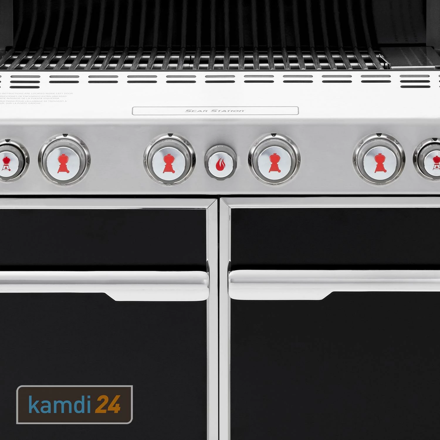 Weber Summit E-470 GBS Gas-Grillstation Schwarz 9 Weber Summit E-470 GBS Gas-Grillstation Schwarz – Bild 7