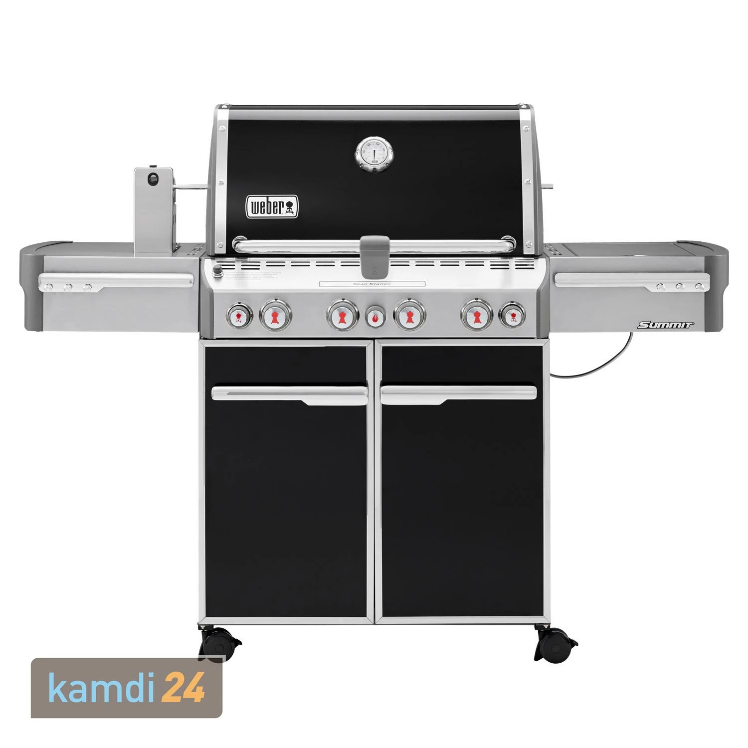Weber Summit E-470 GBS Gas-Grillstation Schwarz 3 Weber Summit E-470 GBS Gas-Grillstation Schwarz