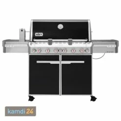 Weber Summit E-670 GBS Gas-Grillstation Schwarz