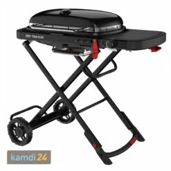 Weber Traveler Stealth Edition Gasgrill Schwarz -Outdoorchef-ausverkauf weber traveler stealth edition gasgrill schwarz 25531 m 2