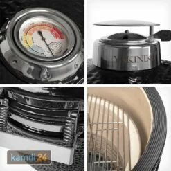Yakiniku Keramik Grill Kamado Compact 13" Inkl. Campinggestell -Outdoorchef-ausverkauf yakiniku keramik grill kamado compact 13 inkl campinggestell 20388 m 7