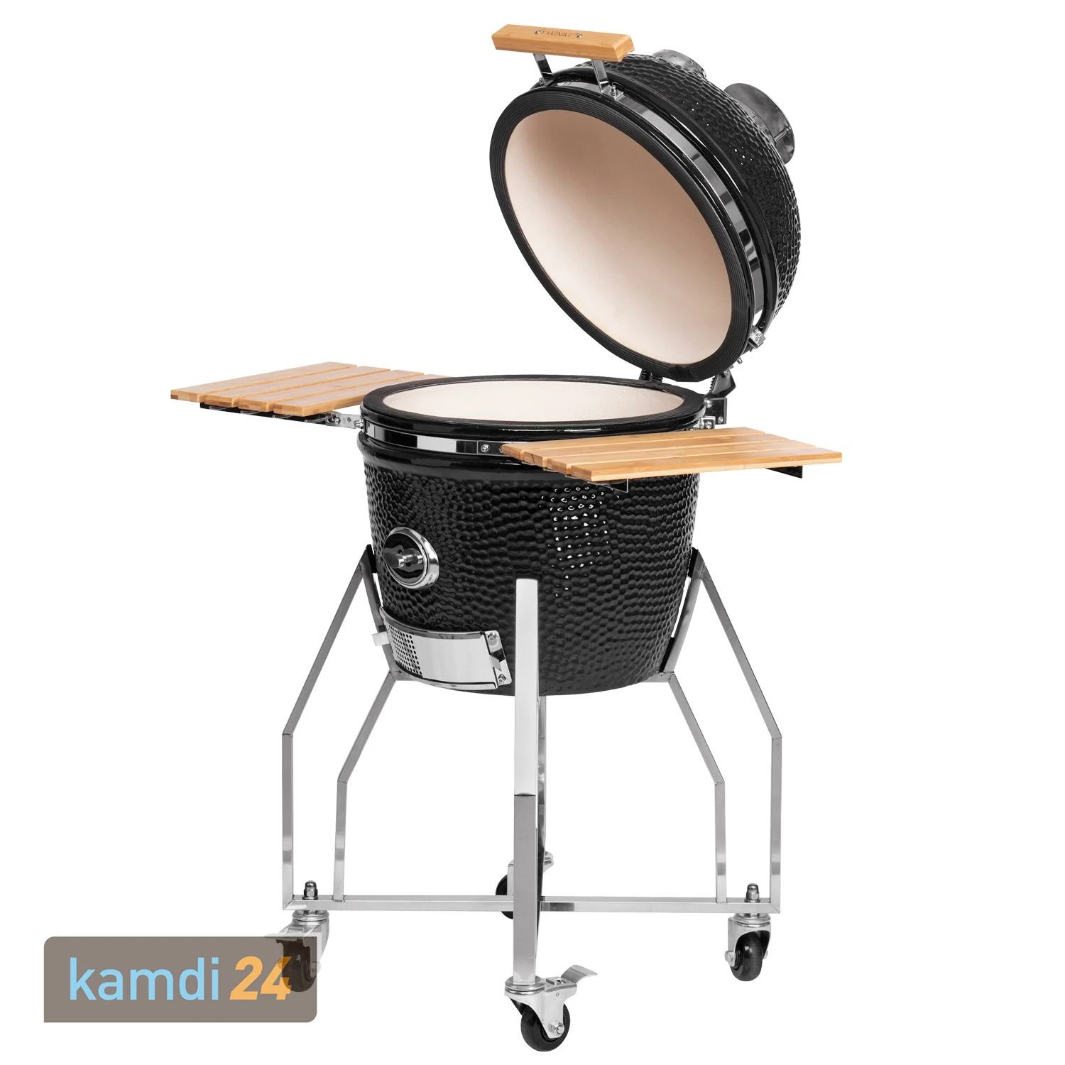 Yakiniku Keramik Grill Kamado M 16" Mit Gestell 4 Yakiniku Keramik Grill Kamado M 16" Mit Gestell – Bild 2